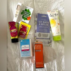 Skin care grab bag bareMinerals perfectly posh Kate Somerville face mask